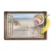 Doorkijk - Strand - Duinen - Pad - Landschap Placemat vinyl groot -zzzproduct_Kitchenyeah-website