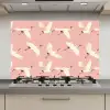 Modern - Kraanvogels - Roze keuken achterwand spatscherm klein 900 -3d_website