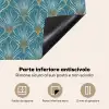 Symmetrisch - Patroon - Blauw Inductie beschermer vinyl 3mm middel 274 -zzzsfeer4_ITA