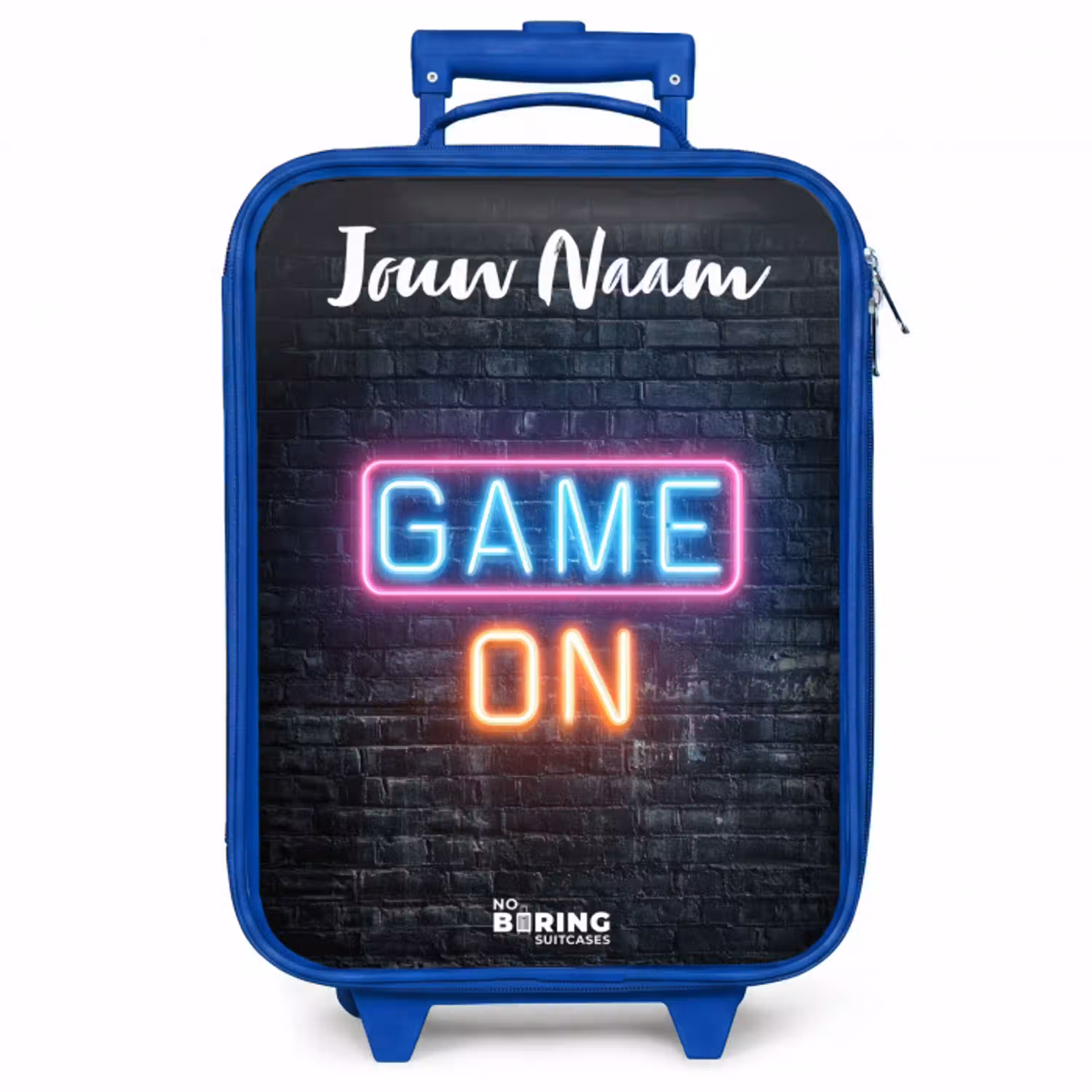 Game - Neon - Muur Kinderkoffer - Blauw klein -zzz_website3d