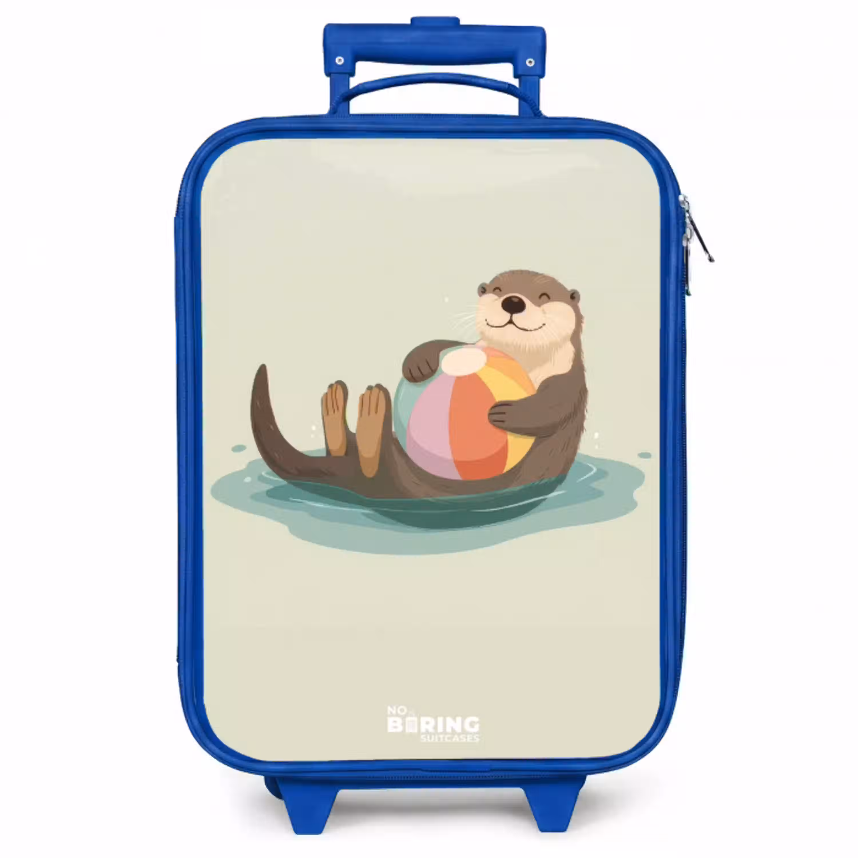 Otter - Strandbal - Water Kinderkoffer - Blauw klein -zzz_website3d