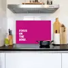 Focus on the good - Roze - Simple Inductie beschemer met haakjes klein -sfeer2