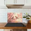 Vogels - Romantic - Bloesemtak keuken achterwand spatscherm klein -sfeer2