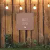 Quotes - Alles is liefde - Spreuken - Bløf tuinposter los doek klein -sfeer1