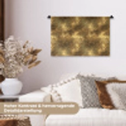 Antiek - Metaallook - Goud Wandkleed katoen klein 269 -tsfeer1_DE