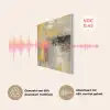 Abstract - Geel - Modern - Beige PET vilt klein -USP_NL