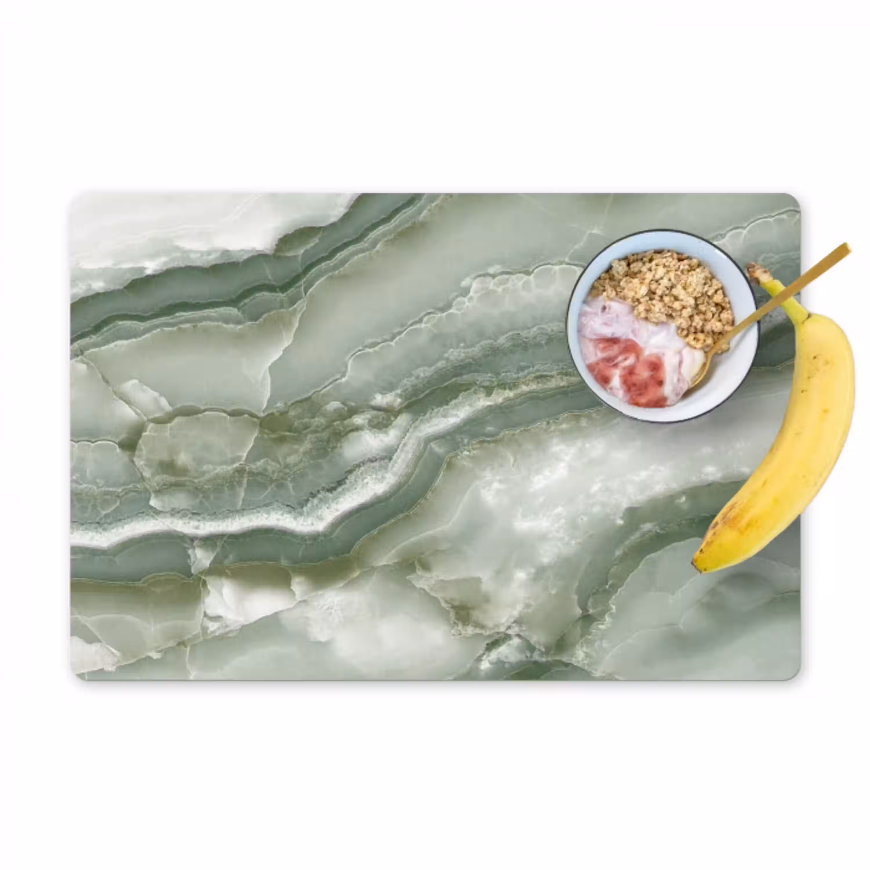Jade Golfstromen Placemat vinyl groot -zzzproduct_Kitchenyeah-website