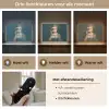 Klassiek - Sierlijk - Roze Light Box met batterij (Wandlamp) middel -USP_lichtkleurNL