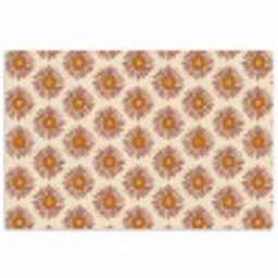 Patroon - Retro - Bruin poster papier klein 62 -3d