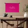 Toedeloe - Roze Wandkleed katoen klein -sfeer6