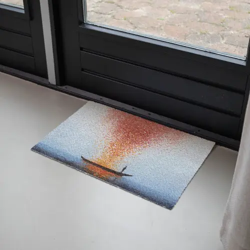 Wolk - Confetti - Boot - Wateroppervlakte Deurmat klein -sfeer2