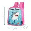 Haai - Water - Zee Kinderrugzak - Roze middel -productfoto_formaten