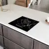 Plattegrond - Hoofddorp - Kaart - Stadskaart Inductie beschermer vinyl 3mm middel -sfeer8