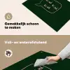 Tekstwolkje - Donkergroen - BLAH BLAH BLAH Inductie beschemer met haakjes klein -ky-schoon-nl