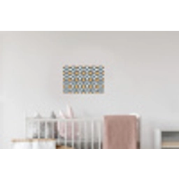 Klassiek - Geometrisch - Blauw Muursticker klein 286 -kinderkamer