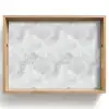 Lichtgrijs - Ruw - Subtiel Dienblad Rechthoek middel 911 -z3d_shopping