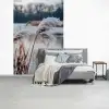 Riet - Gras - Natuur - Winter - Meer fotobehang vinyl groot -slaapkamer