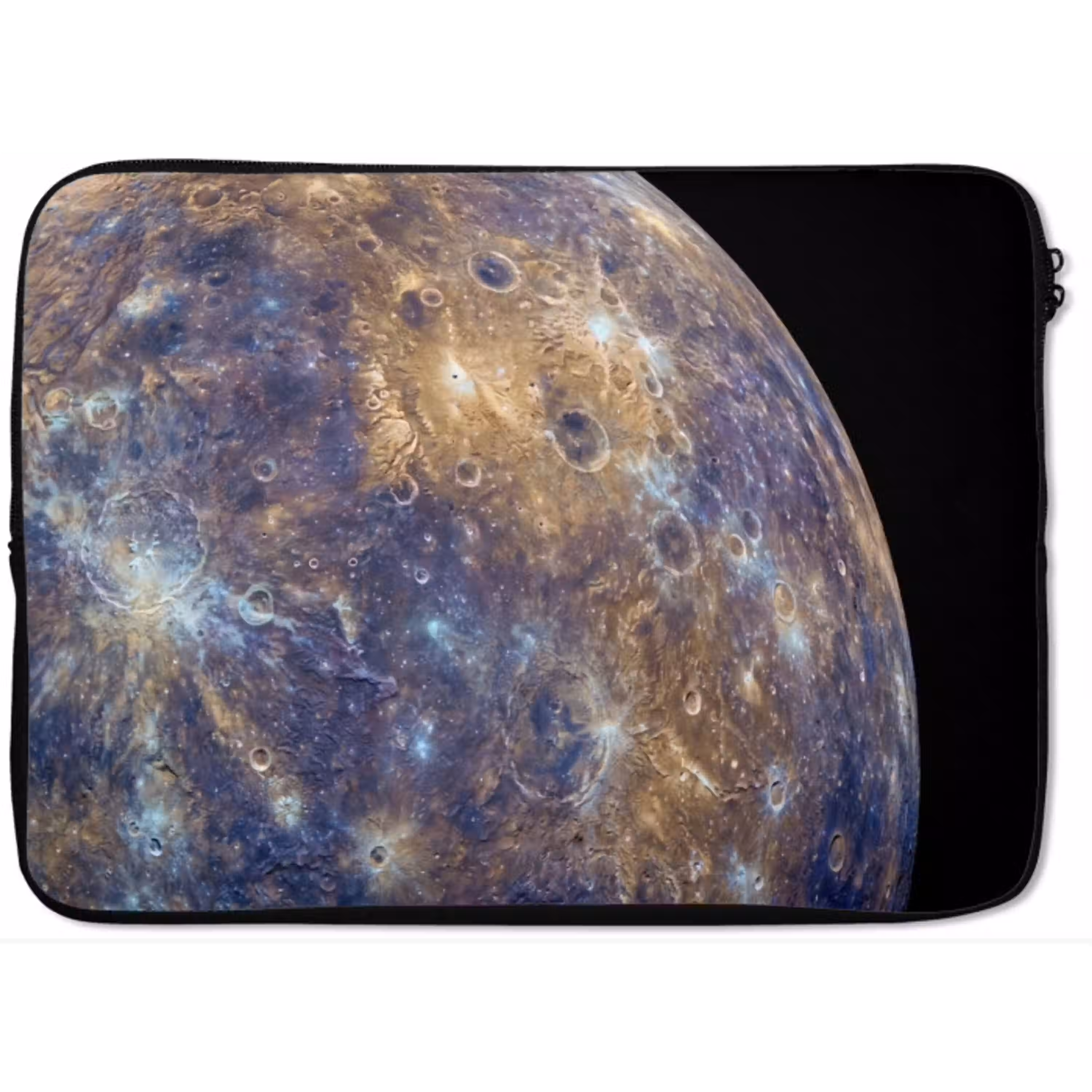 Planeet - Kraters - Ruimte laptophoes neopreen klein -zkaufland3dotto