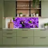 Bloemen - Paars - Natuur keuken achterwand 2 middel -sfeer3