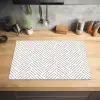 Grafisch - Patroon - Modern - Strepen Inductie beschermer vinyl 3mm klein 276 -sfeer5