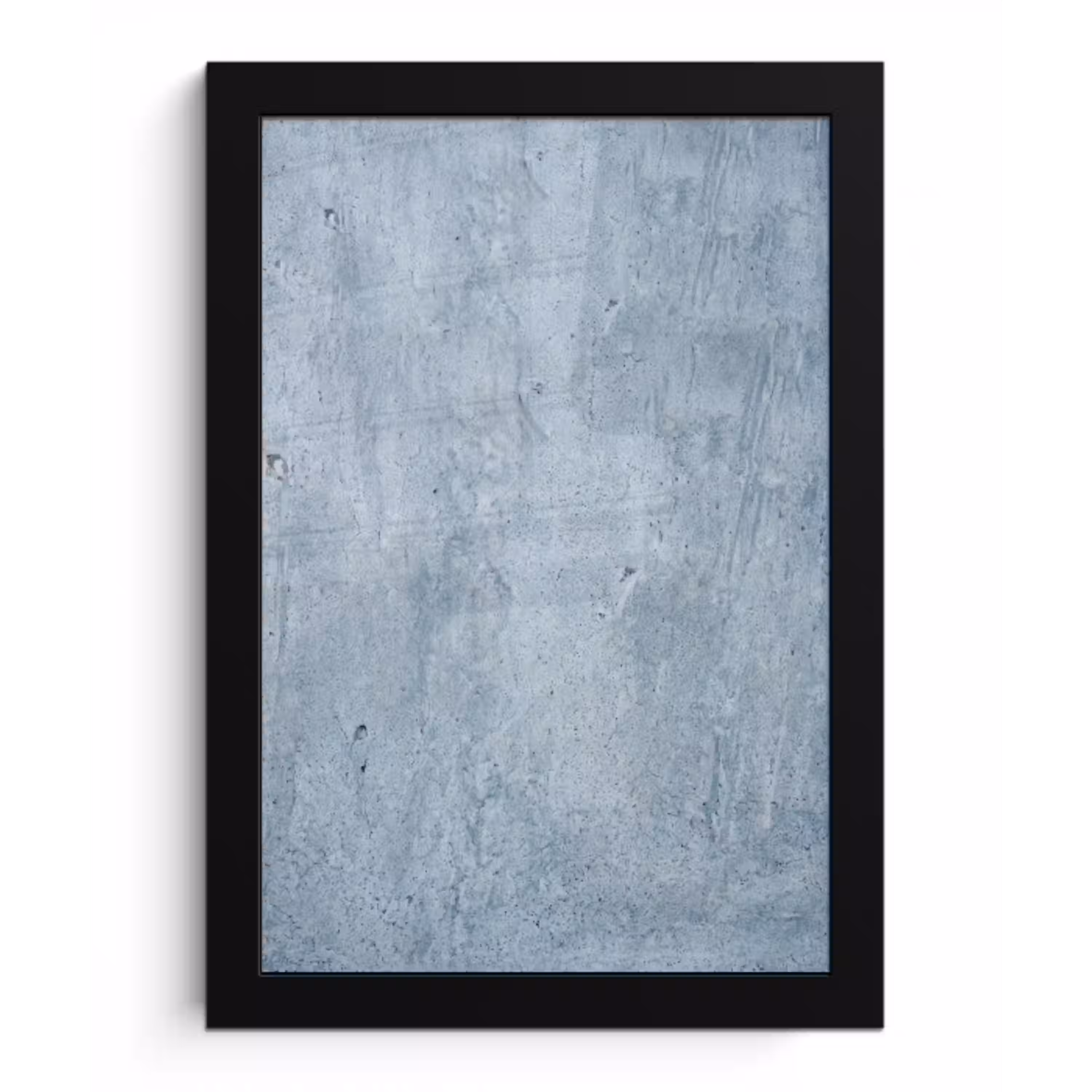 Oppervlak - Ruw - Abstract - Modern - Grijs fotolijst zwart zonder passe partout klein -3d