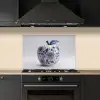 Appel - Blauw - Klassiek keuken achterwand spatscherm klein -sfeer1