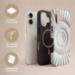 Schelp - Spiraal - Wit Toughcase MagSafe Apple iPhone 17 klein -USP_Lagen_DE