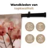 Orchidee - Bloemen - Roze - Bloemblaadjes Wandkleed katoen klein -sfeer2