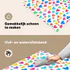 Hartjes - Kleurrijk - Patroon - Levendig Inductie beschemer met haakjes middel -ky-schoon-nl