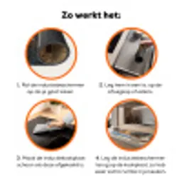Pad naar Sereniteit Inductie beschermer vinyl 3mm klein -zzzzzzz-td-werking