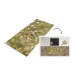 Putter - Bloesem - Lente - Natuur - Kleurrijk Keukenloper - keukenmat middel -3d