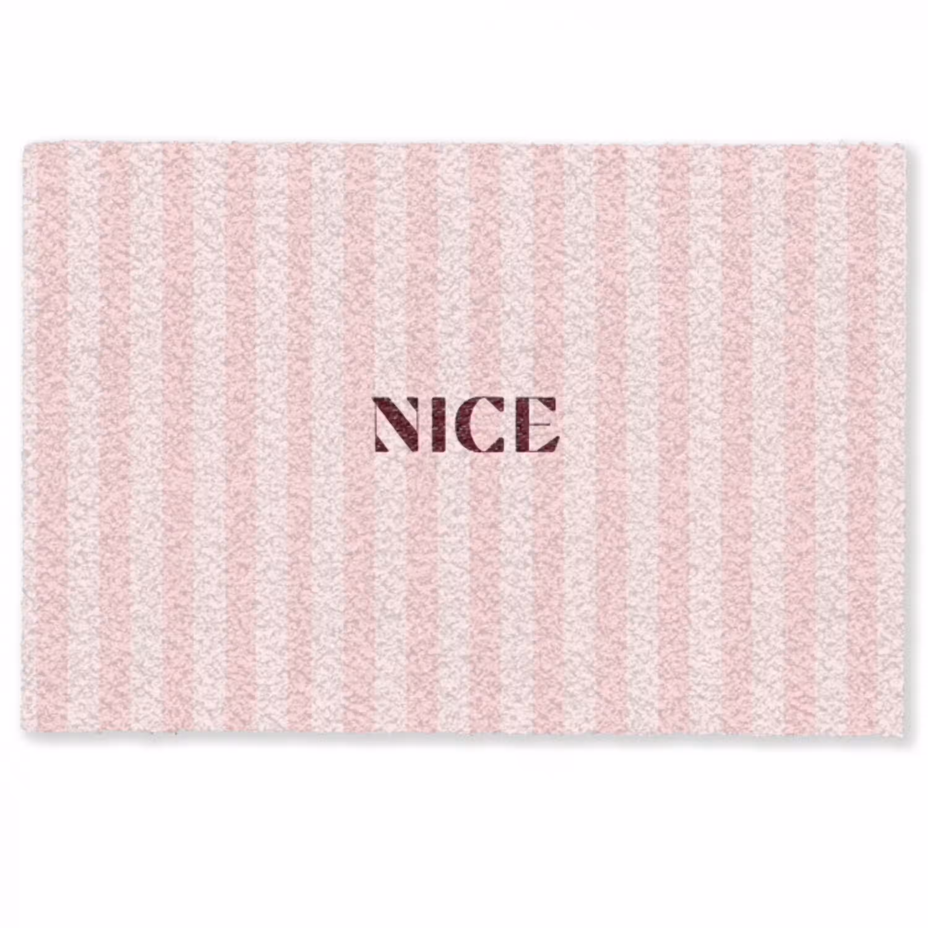 Nice - Strepen - Roze Deurmat klein -zkaufland3d