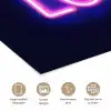 Neon - Love - Valentijn poster papier klein -closeup_NL