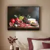 Borrelplank - Stilleven - Vintage Textielframe - compleet frame klein -sfeer1