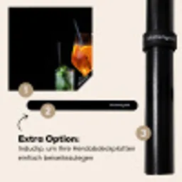 Cocktailcollectie in Schemerlicht Inductie beschermer vinyl 3mm middel -zzzzzzz-induclip_DE