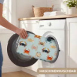 Krabben - Speels - Kleurrijk Badmat klein 997 -USP_WasbaarDE