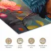 IJsvogel - Bloesem - Natuur - Vogels - Bloemen poster papier klein -closeup_NL