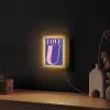 Love - Blauw - Valentijn Light Box met kabel (Wandlamp) klein -sfeer1