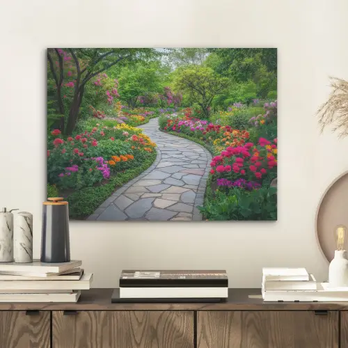 Park - Bloemen - Tuin PET vilt klein -sfeer1