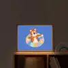 Tijger - Zwemband - Water Light Box met batterij (Wandlamp kind) middel -sfeer1_kind