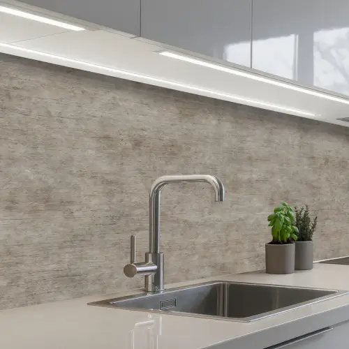 Retro - Beton - Patroon keuken achterwand 2 middel 871 -3d_schuin