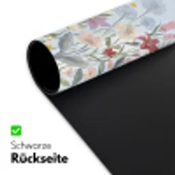 Weidebloemen - Illustratie - Kleurrijk Muismat XXL klein -ysfeer2_duits