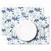 Zee - Strand - Blauw - Wit Placemat vinyl groot 368 -zzsfeer2_Kitchenyeah-website