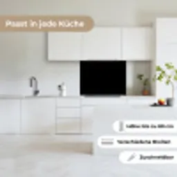 Zwart - Effen kleur keuken achterwand 2 middel 865 -sfeer4_DE