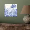 Tropisch - Jungle - Blauw aluminium wit klein -sfeer2