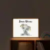 Olifant - Baby dier Light Box met batterij (Wandlamp kind) middel -sfeer1_kind
