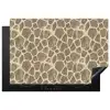Giraf - Patroon - Beige - Bruin Inductie beschermer vinyl 3mm klein 276 -3d