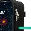 Sterren - Planeten - Kleurrijk Kinderkoffer - Zwart klein -rits_NL