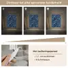 Donker - Blauw - Bliksem Light Box met kabel (Tafellamp) klein 925 -USP_dimbaarNL
