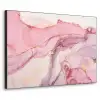 Goud - Marmer - Roze Textielframe zwart klein -3d